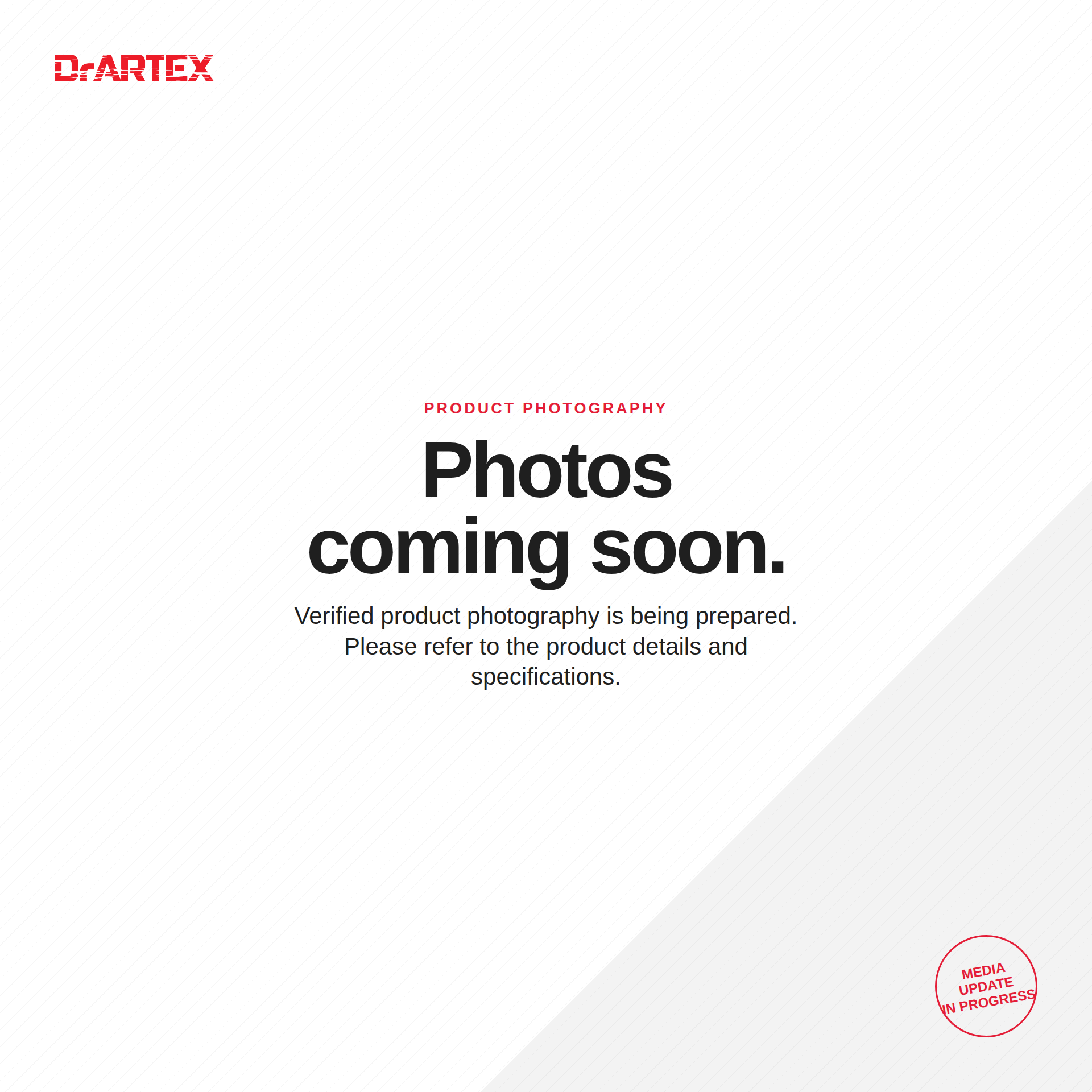 Product photography coming soon for DrARTEX ZIMA